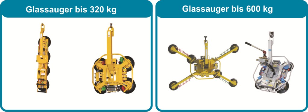 Vakuumhebegeräte / Glassauger